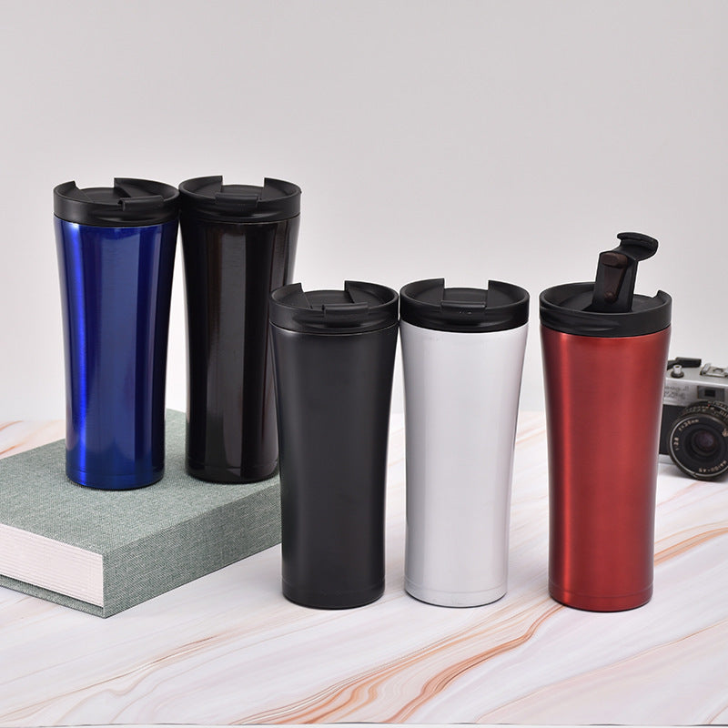 Damen eleganter Isolierkaffee-Becher mit praktischem Deckel Brehn