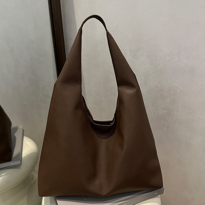 Moderne Minimalistische Leder Tote Bag