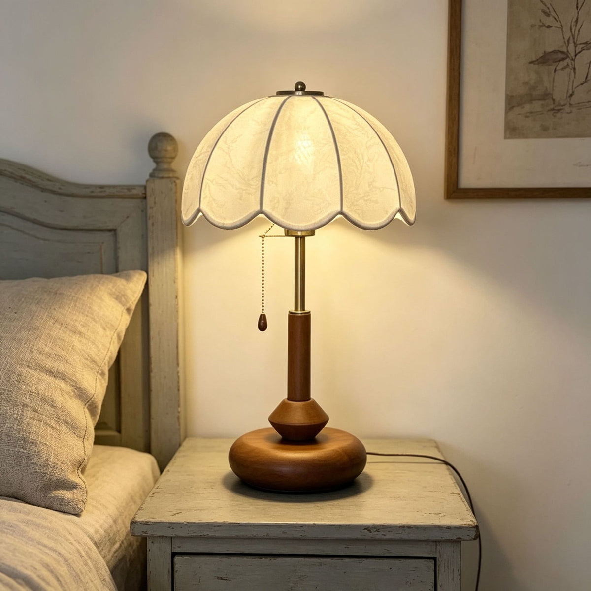 Dekorative Tischlampe