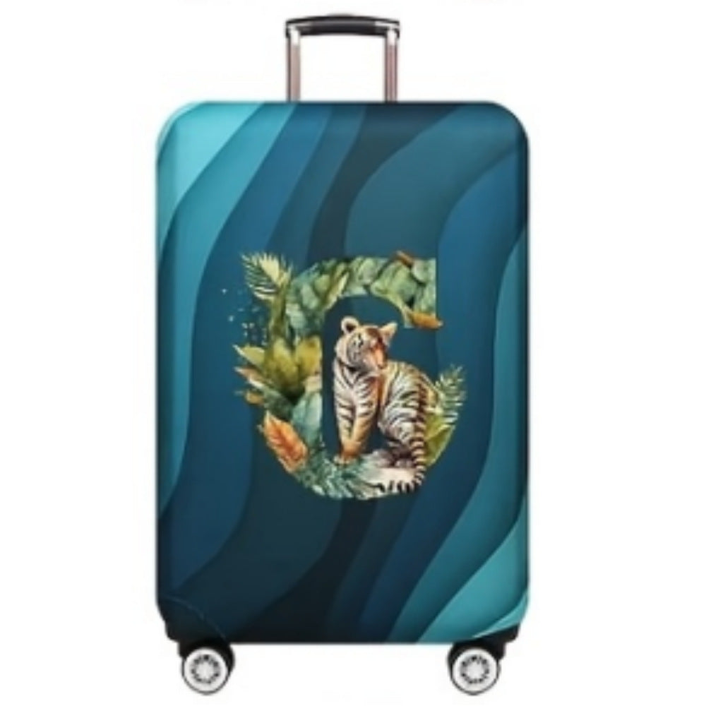 Damen Hartschalenreisekoffer mit stilvollem Tigerdesign Brehn