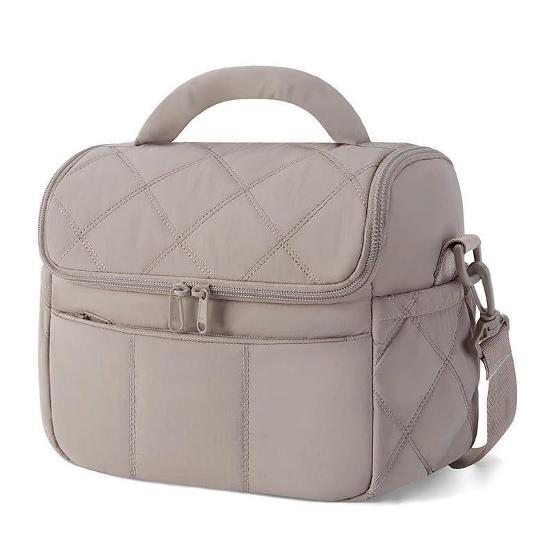 Gepolsterte Kosmetiktasche mit Mehreren Fächern Brehn