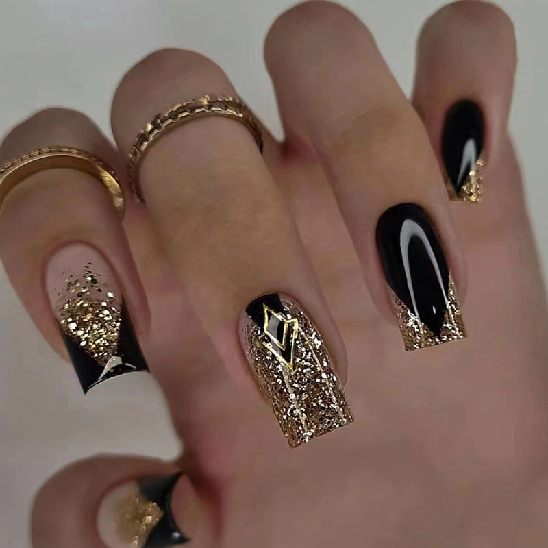 Glamouröse Glitzer-Nagel-Wraps Brehn
