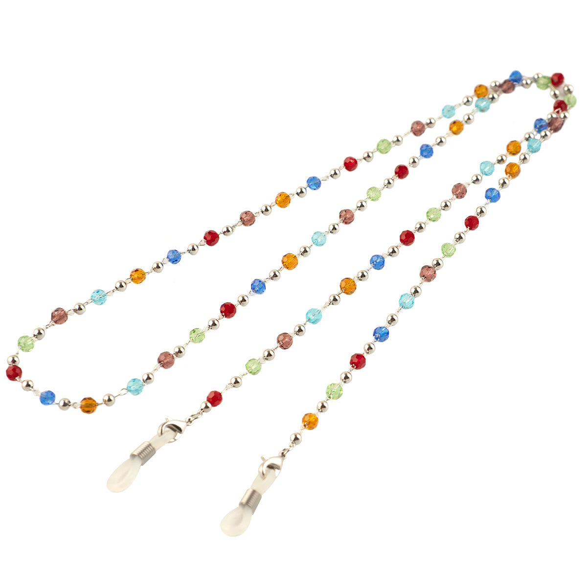 Bunte Kristallperlen Brillenband Brehn