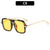 Eleganter Look Vintage-inspirierte geometrische Sonnenbrille