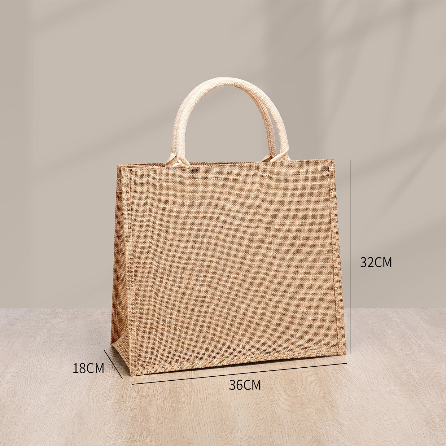 Umweltfreundliche Jute-Tragetasche Brehn