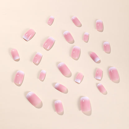 Glänzende Ombre Nagelkunst Erweiterungen Brehn