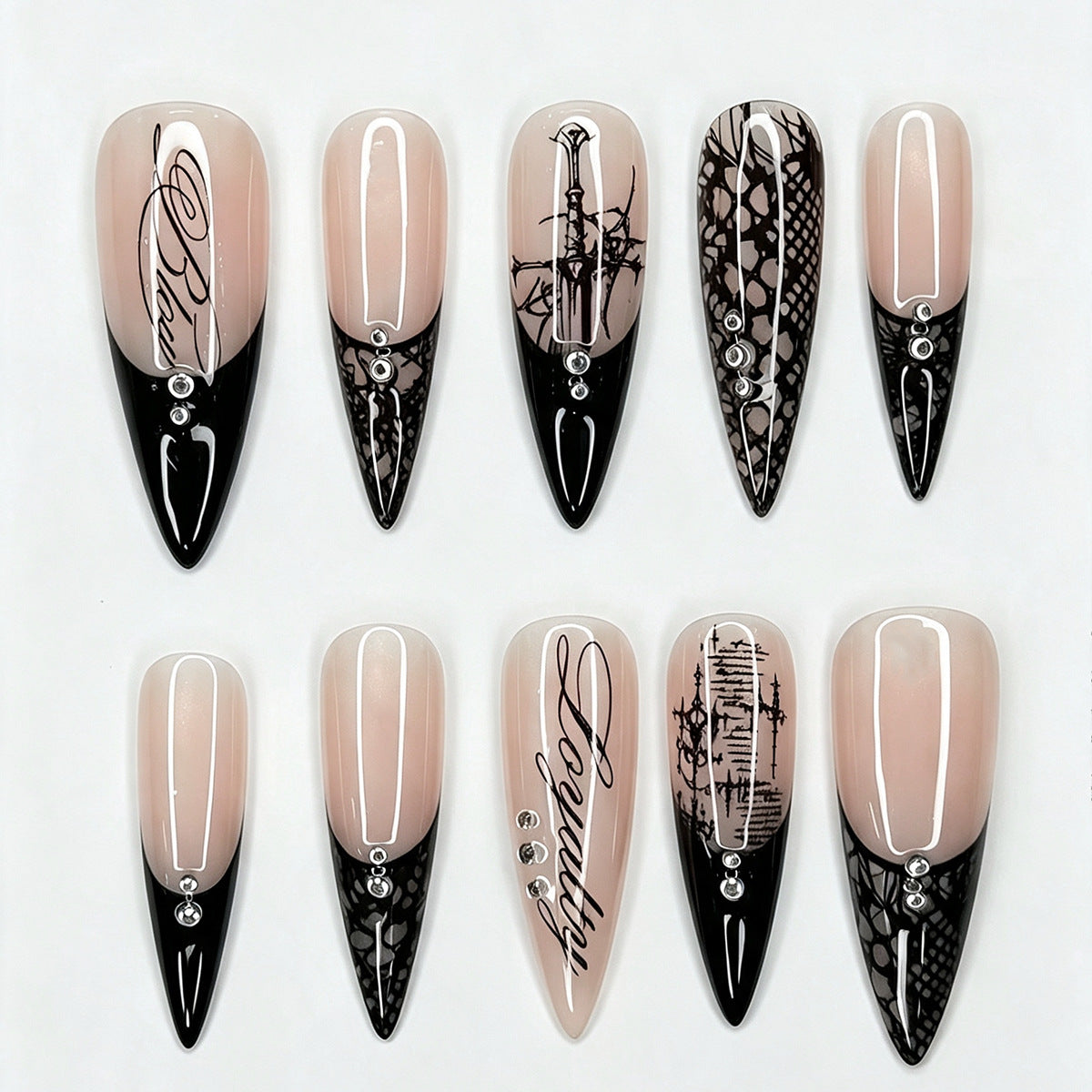 Luxus Kunstnagelset Brehn