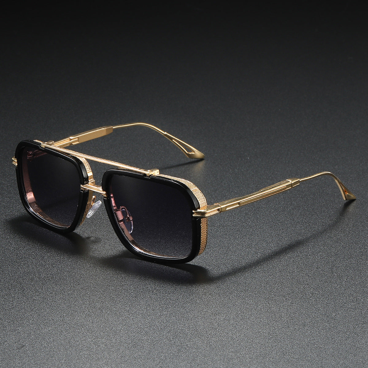 Damen Sonnenbrille mit luxuriösem Metallrahmen und stylischen Details Brehn