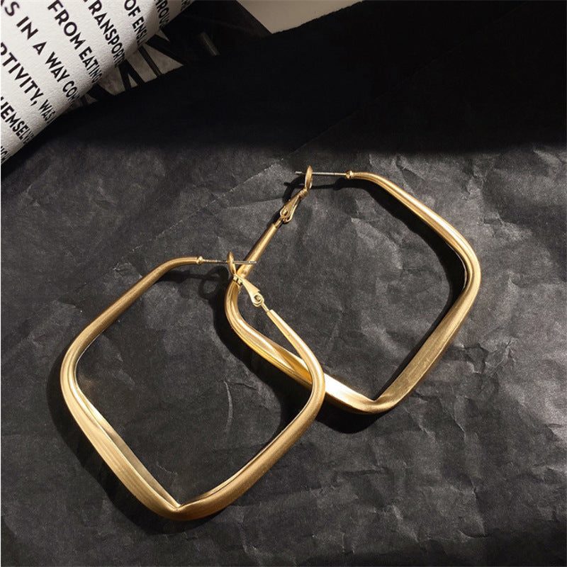Quadrat-Ohrstecker Aus Hochwertigem Edelstahl Brehn