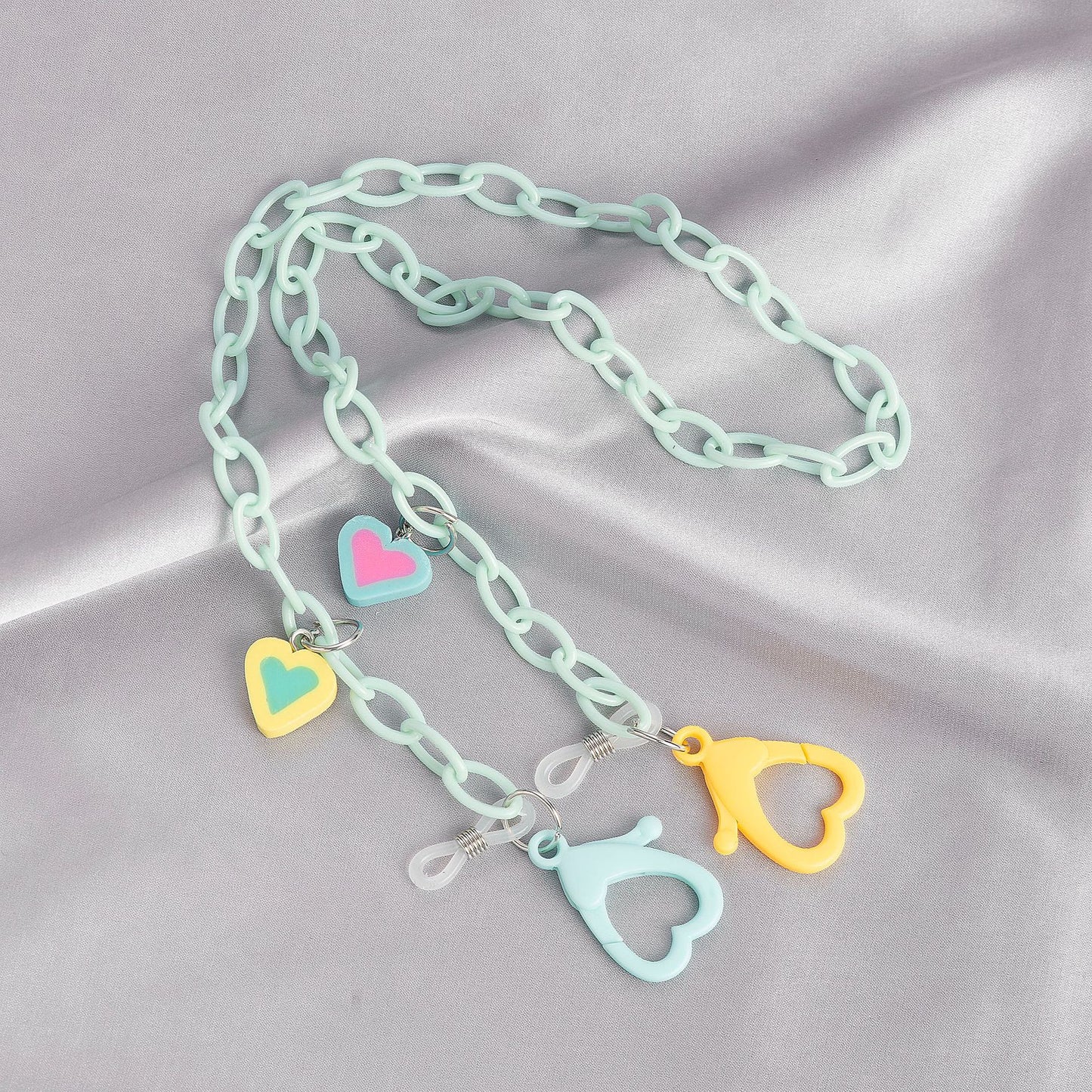 Stylische Herz-Themen Brillen Kette Brehn