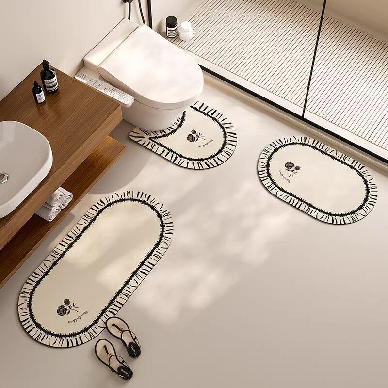 Premium rutschfeste Badematten Set