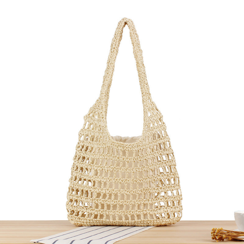 Handgeknüpfte Netztasche Brehn