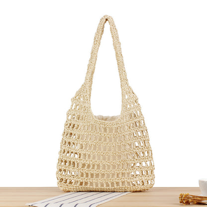 Handgeknüpfte Netztasche Brehn