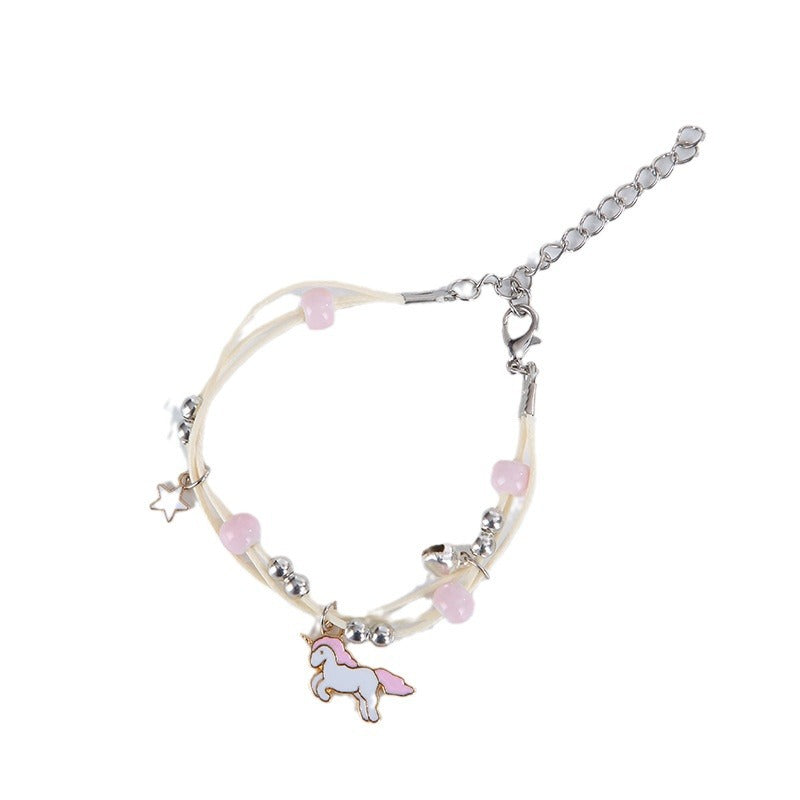 Elegante Einhorn Charm Armband Brehn