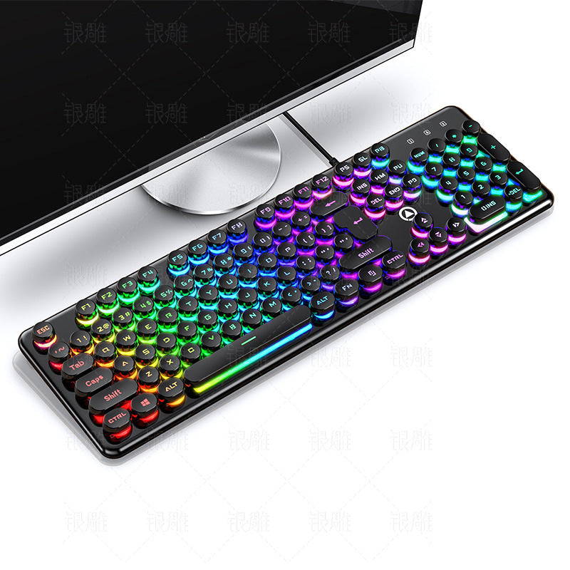 Retro Wireless Keyboard Brehn