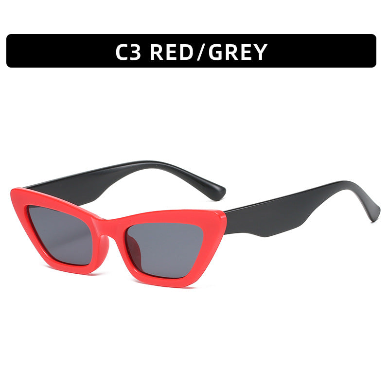 Modische Katzenaugen-Sonnenbrille