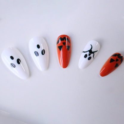 Halloween-Themen Künstlerische Nagelverbesserungen Brehn