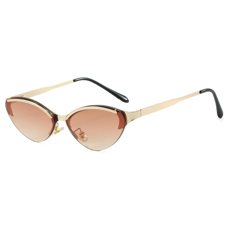 Damen Cat-Eye Sonnenbrille mit elegantem Gestell und UV-Schutz Brehn