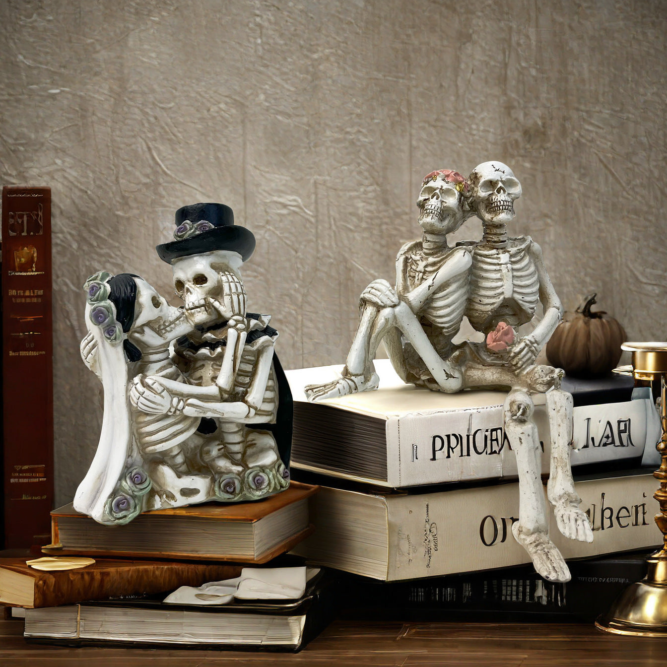 Romantische Skeletfigur Brehn