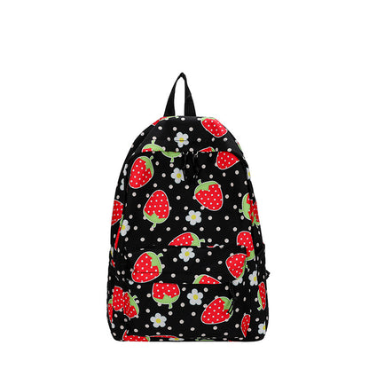 Verspielt gemusterter Rucksack Brehn