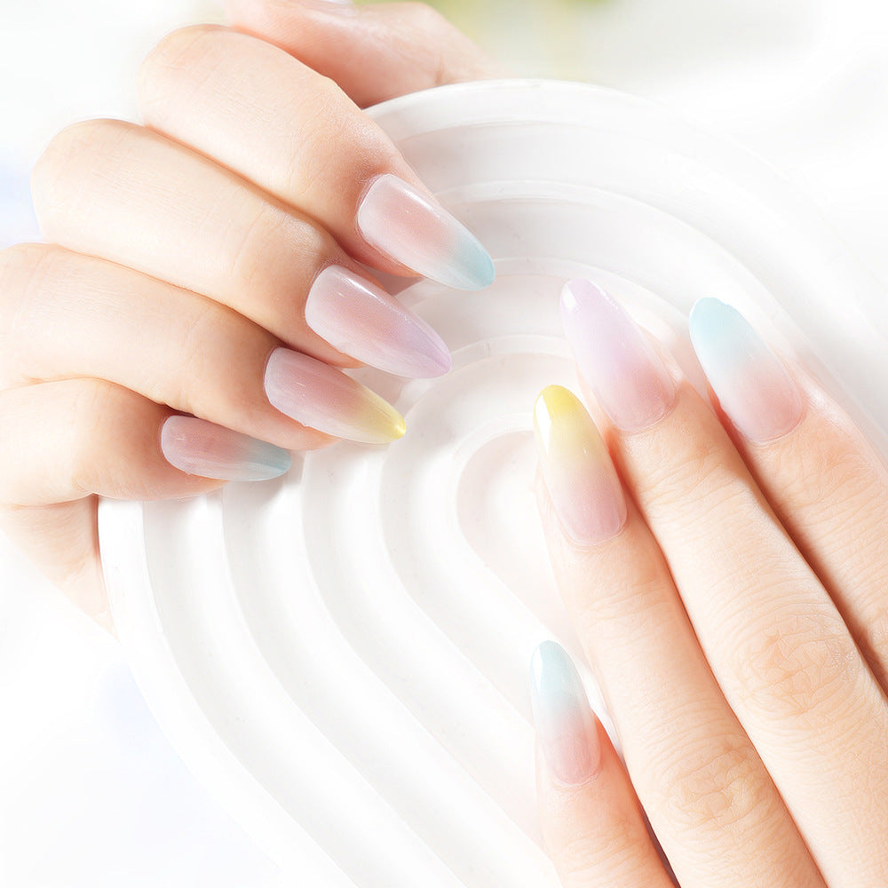 Gradient Acrylic Press-On Nails Brehn