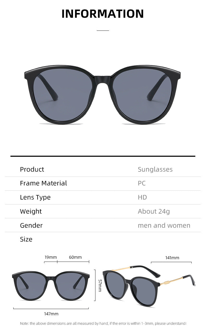 Damen Modische Cat-Eye Sonnenbrille mit verspiegelten Gläsern Brehn