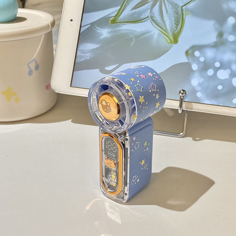 Tragbarer Mini Ventilator mit Led-Anzeige Brehn
