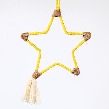 Macrame Halbmond Wanddeko Brehn