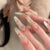 Dekorativer Nagelkunst Press-On Set Brehn