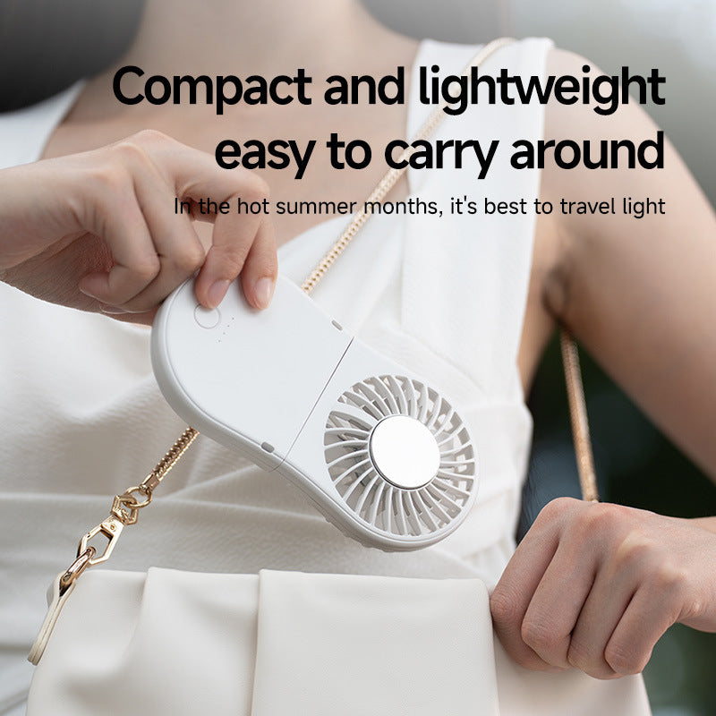 Unisex Versatile Battery-Operated Mini Handheld Fan Brehn