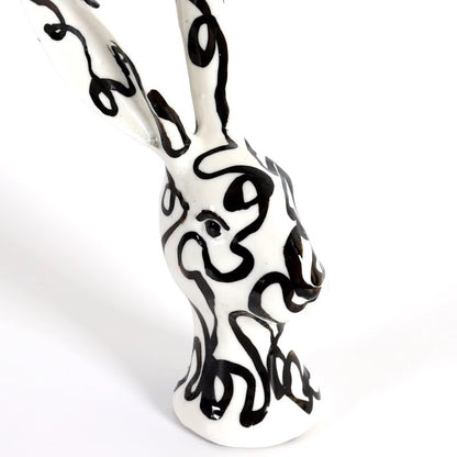 Abstrakte Kaninchen Skulptur