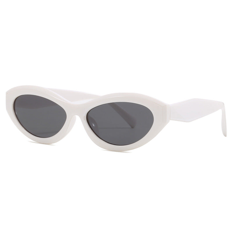 Damen Cat-Eye Sonnenbrille mit breitem Rahmen und UV-Schutz Brehn