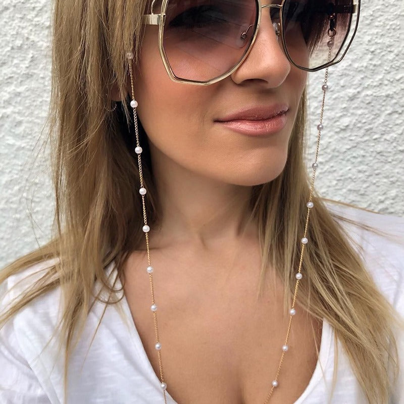 Elegante Halskette mit Perlenakzenten Brehn