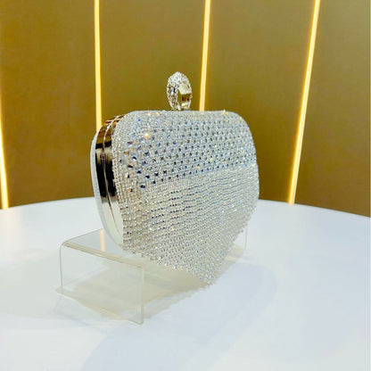 Glamouröse Strass-Handtasche