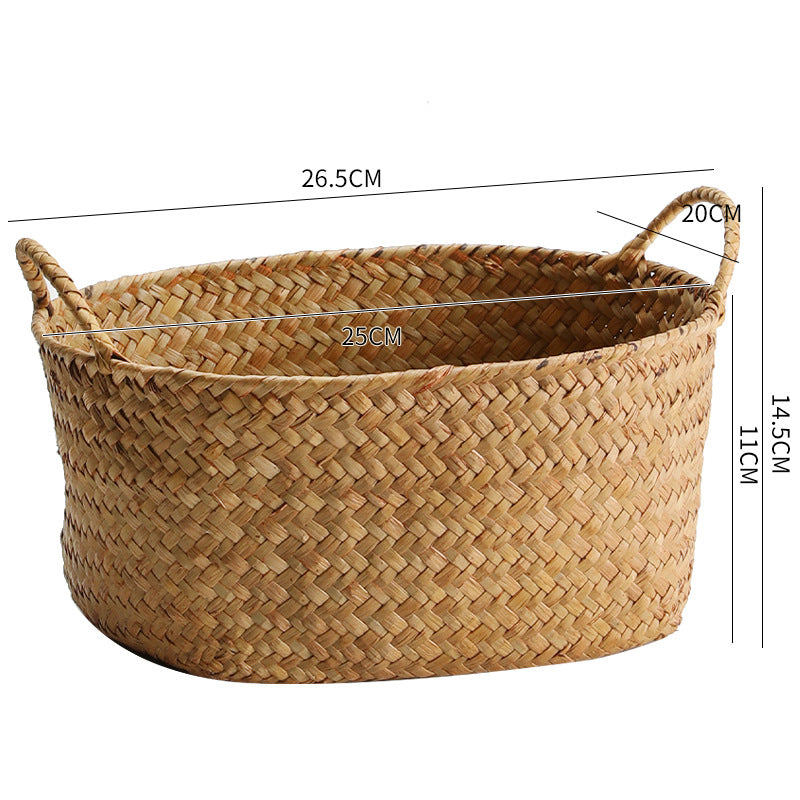 Unisex Geflochtener Aufbewahrungskorb mit ergonomischen Griffen Brehn