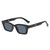 Trendige geometrische Sonnenbrille Brehn