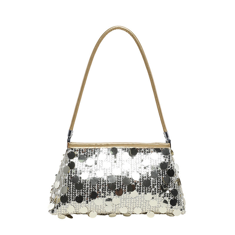 WoGlamorous Pailletten Abend Schultertasche Brehn