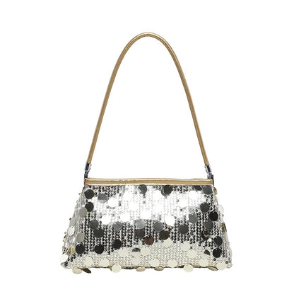 WoGlamorous Pailletten Abend Schultertasche Brehn