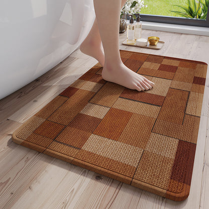 Weicher Touch Texturierter Badematte