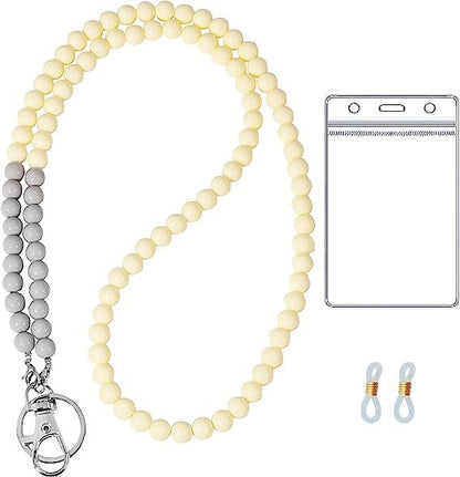 Perlen-Lanyard mit ID-Halter Brehn
