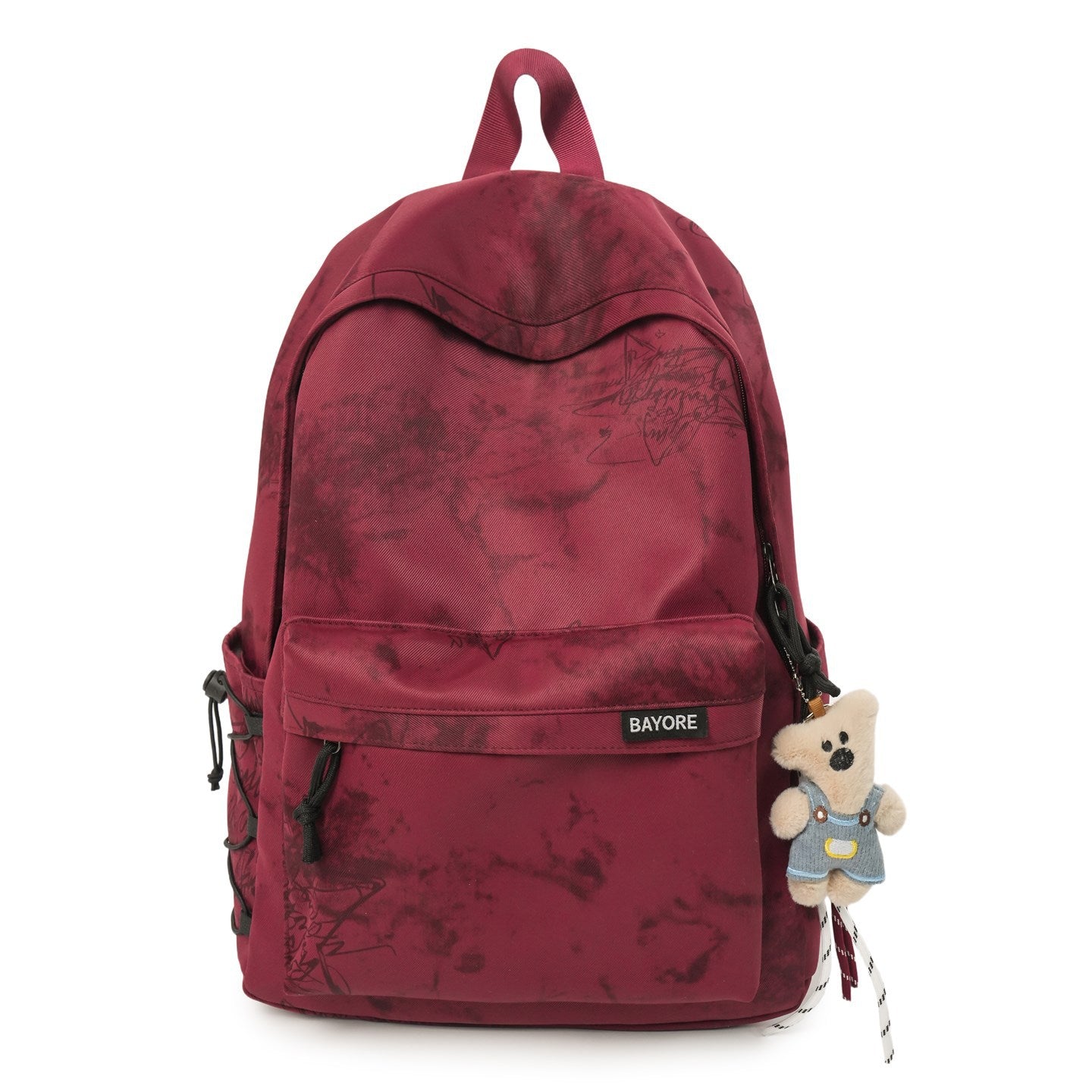 Künstlerischer marmorierter Rucksack