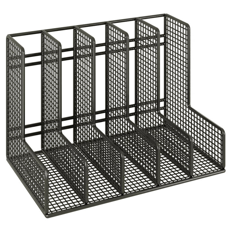 Mesh Grid Desktop-Datei-Organisator mit verstellbaren vertikalen Trennwänden