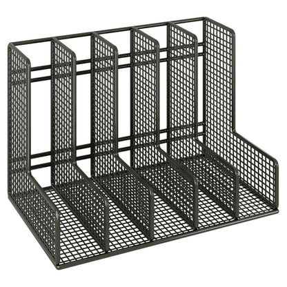 Mesh Grid Desktop-Datei-Organisator mit verstellbaren vertikalen Trennwänden