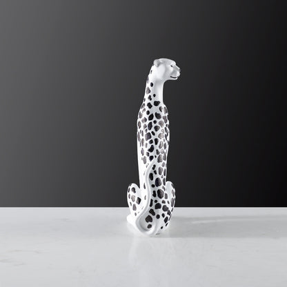 Elegante dekorative Katzen Skulptur