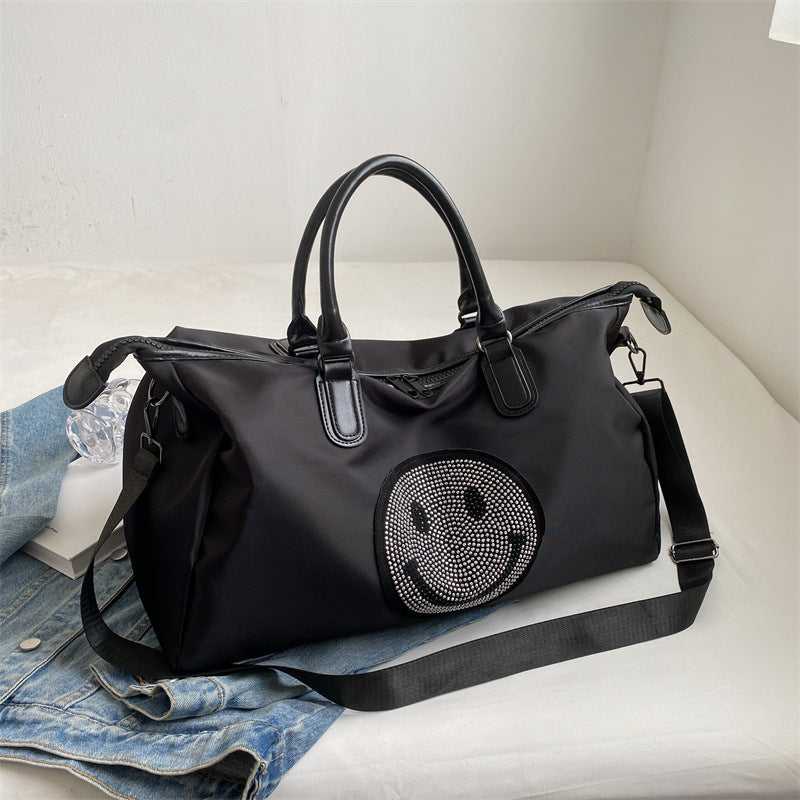 Modische Mehrfach-Taschen Lächelnd Druck Duffle Bag Brehn