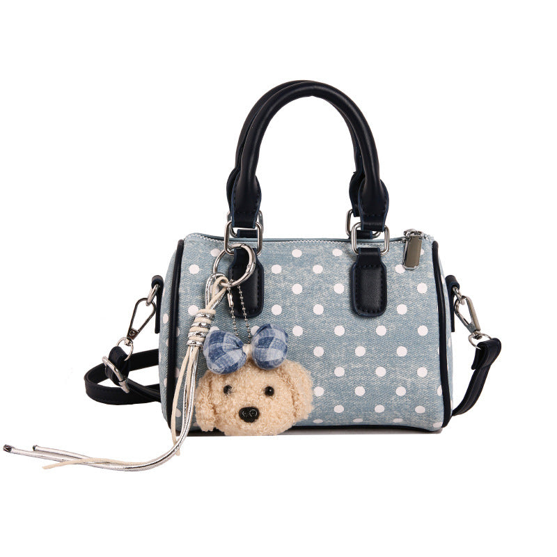 Verspielte Polka-Dot Mini-Handtasche Brehn