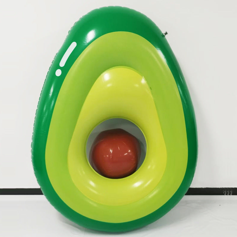 Damen aufblasbare Avocado-Schwimmliege Brehn