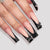 Premium Dekorative Press-On Nagel Set mit Künstlerischer Schleife und Glitter Akzenten Brehn