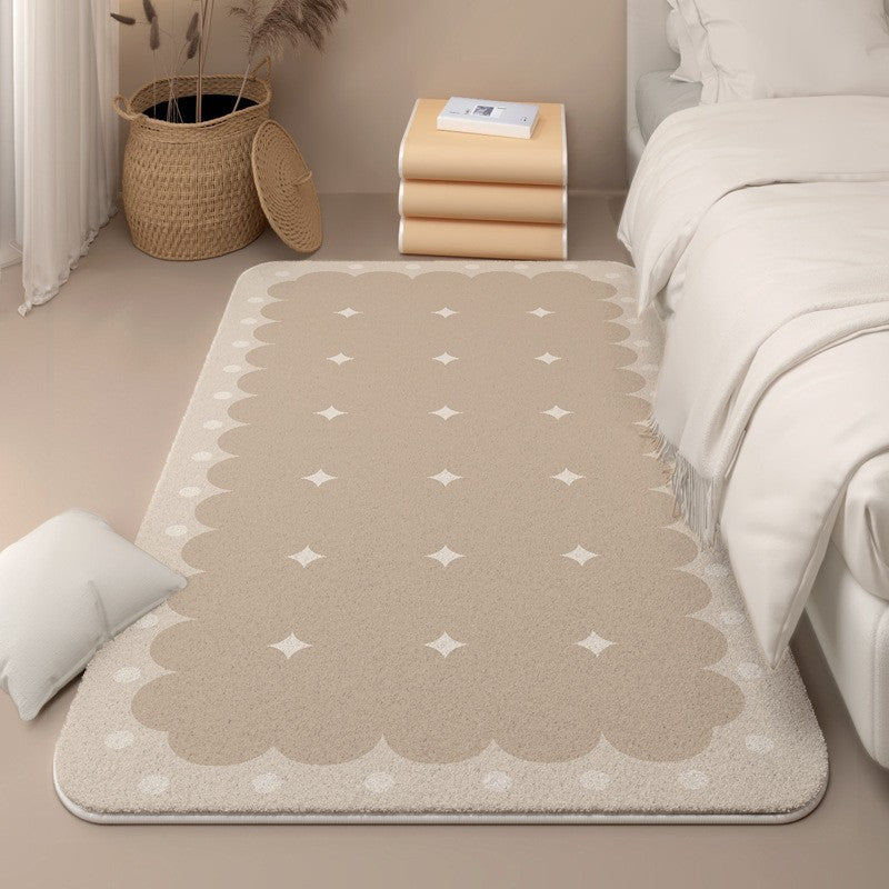 Niedlicher blumenmuster Teppich aus Memory Foam Brehn