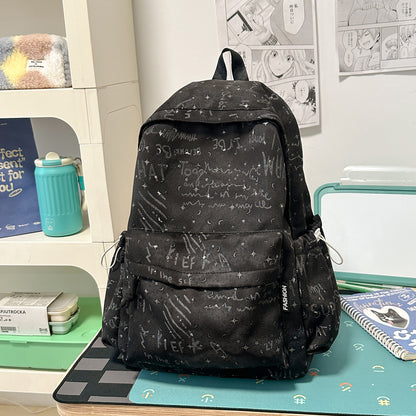 Künstlerischer Grafikdruck Rucksack Brehn